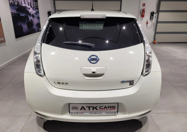 Nissan Leaf cena 43900 przebieg: 158000, rok produkcji 2016 z Augustów małe 154